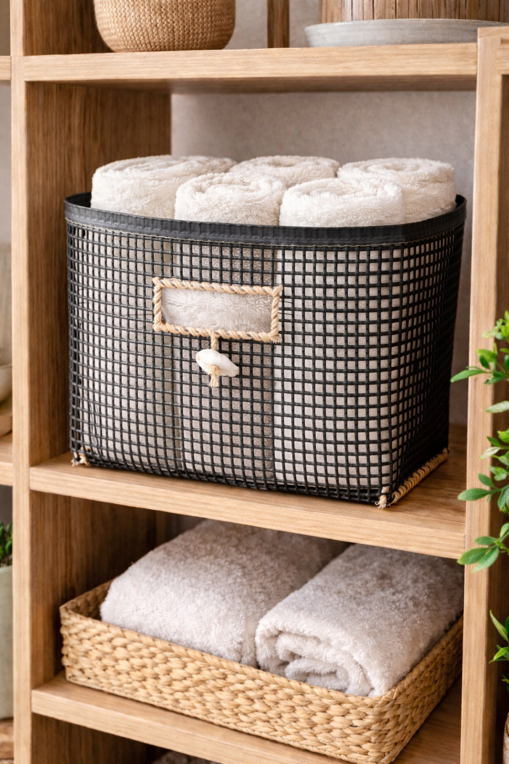 Panière de Salle de Bain